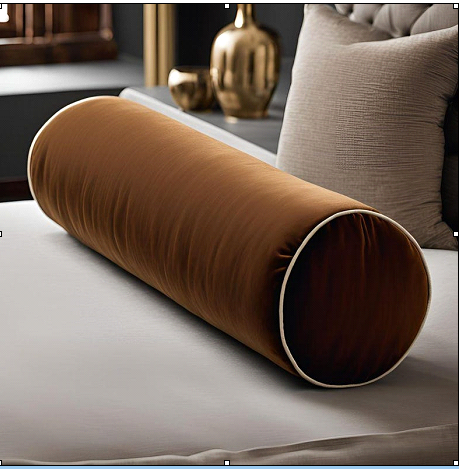 Velvet Bolster Pillow